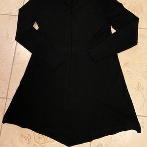 Touch of cashmere tunic/dress w/asymmetric…